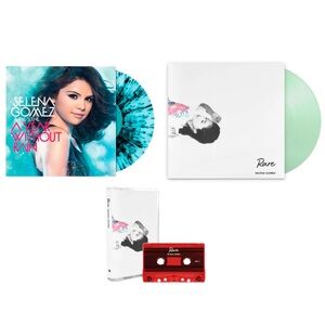 NEW! Selena Gomez Vinyl Cassette Bundle